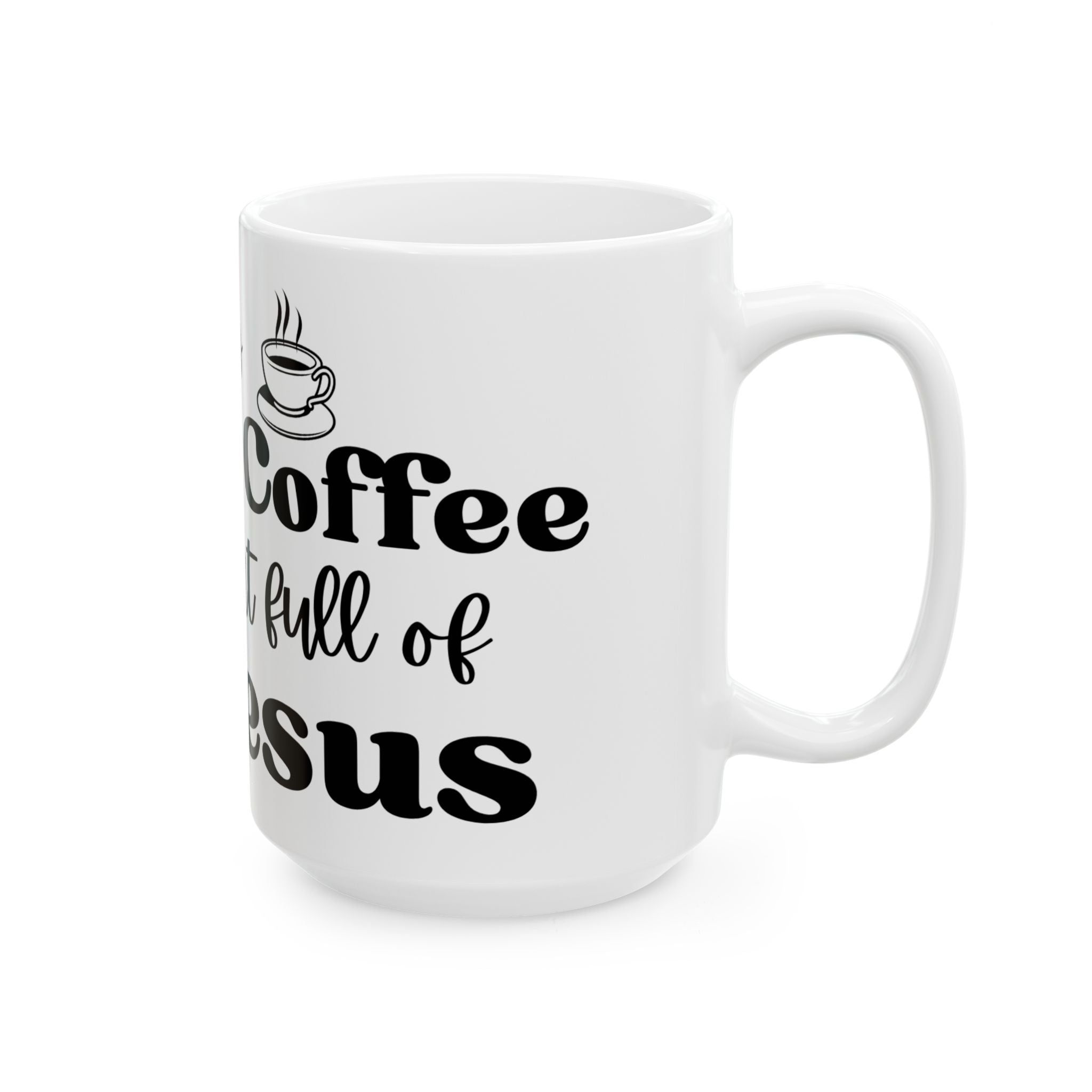 Christian Coffee Mug - Faith Gifts for Women Men All I Need is Coffee and Jesus