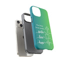 iPhone - 'Faith Love Hope' Christian Cross Protective Cover