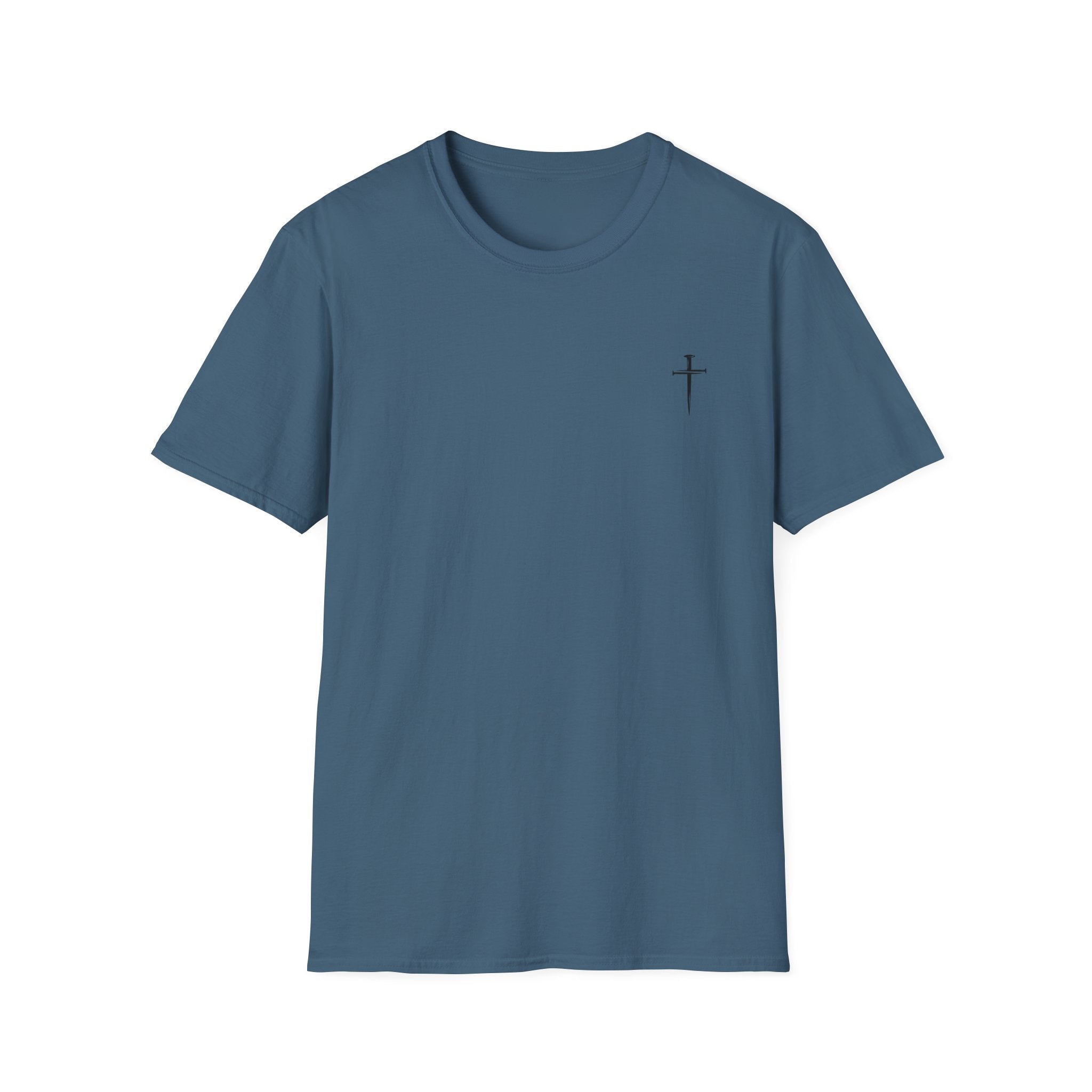 Back design - Jesus Has My Back T-Shirt — Christian Faith Cross Tee