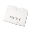 Embroidered Believe John 3:16 Unisex Heavy Blend Crewneck Sweatshirt