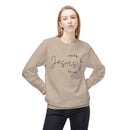 Jesus Circle Script Crewneck Sweatshirt — "Jesus: The Way, The Truth, The Life" Christian Pullover