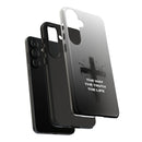 Christian Cross Phone Case — "The Way The Truth The Life" Protective Phone Cover