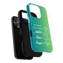 iPhone - 'Faith Love Hope' Christian Cross Protective Cover