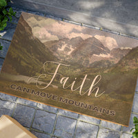 Christian Welcome Doormat — Faith-Inspired Front Door Mat