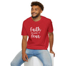Faith Over Fear Unisex Softstyle T-Shirt | Christian Shirts for Women Men - Faith Based Gifts