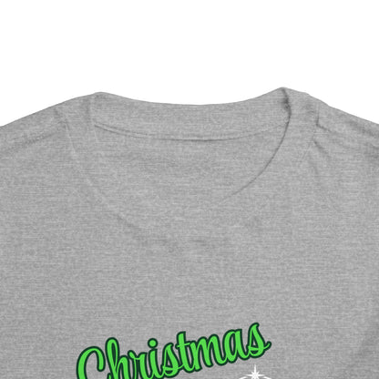 Christmas Cheer Squade Christian Christmas Shirt for Toddlers Short Sleeve Tee Christian Toddler Christmas Shirt