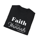 Faith Like Hannah Christian T-Shirt — Inspirational Scripture Tee (1 Samuel 1:27)