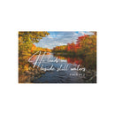 He Leads Me Beside Still Waters - Faith Wall Art - Metal - Inspirational Wall Art Christian Gifts for Women Men