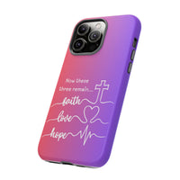 iPhone - Faith, Love & Hope Gradient Phone Case