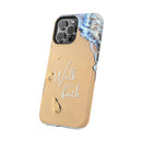 iPhone Inspirational Magnetic Phone Case, Unique Phone Accessories, Faith-Based Gifts, Coastal Vibes, Walk by Faith Design