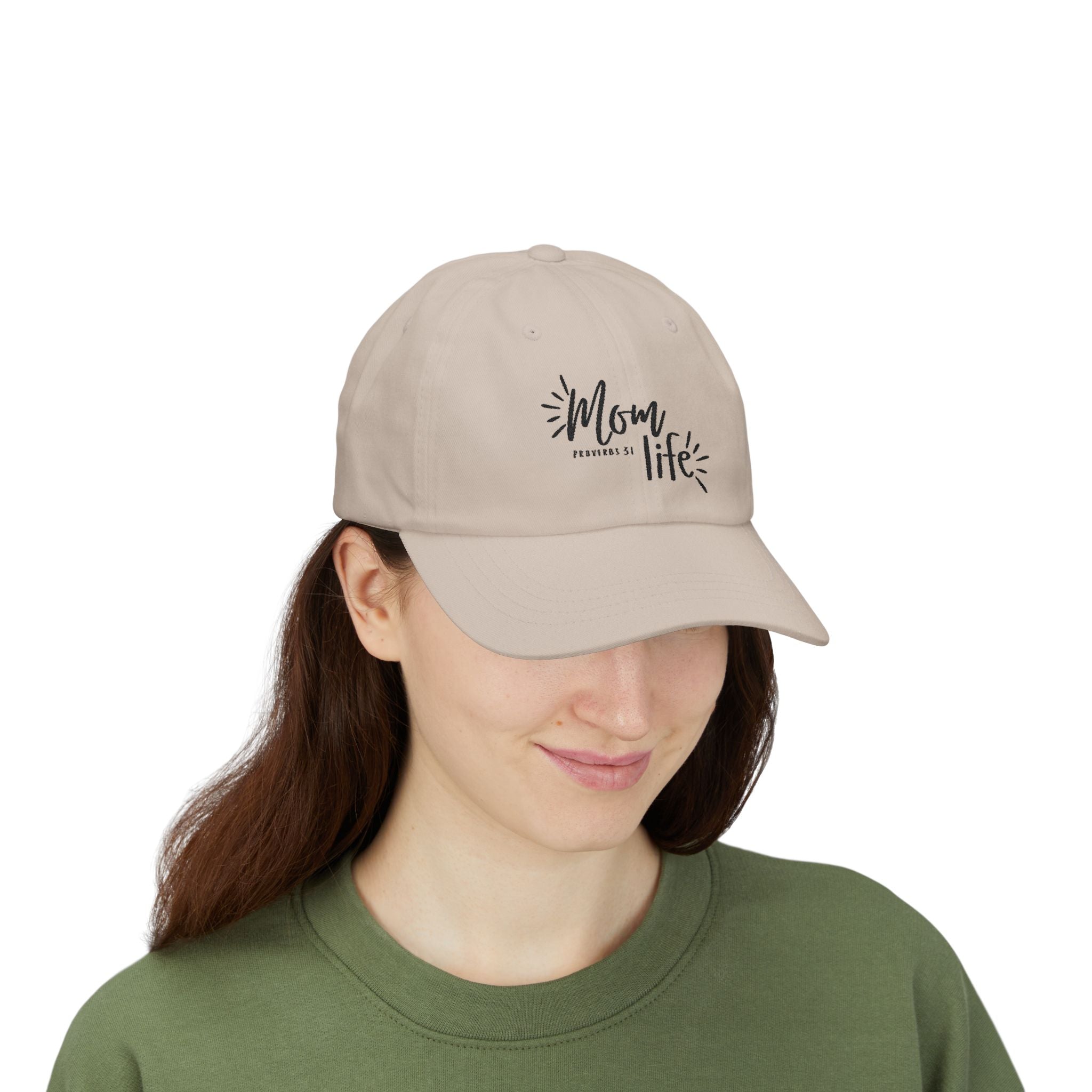 Mom Life Hat — Embroidered 'Mom Life' Baseball Hat, Mother's Day Gift