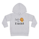 Toddler Hoodie — "Faith Like Daniel" Lion Christian Pullover