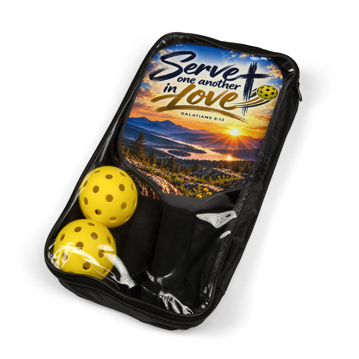Serve One Another in Love – Christian Pickleball Set
