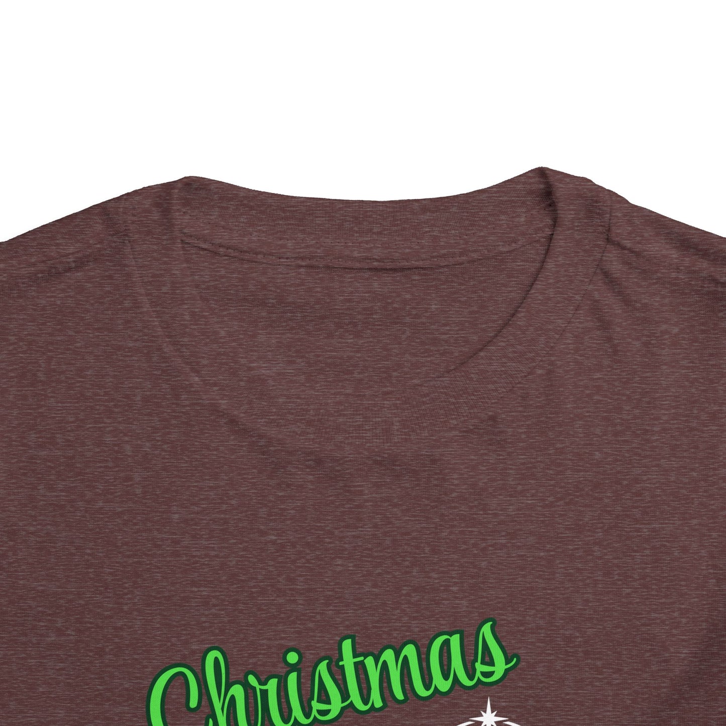 Christmas Cheer Squade Christian Christmas Shirt for Toddlers Short Sleeve Tee Christian Toddler Christmas Shirt