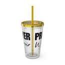 Prayer Warrior Water Tumbler - Christian Gifts for Women Men - Faith Based Gifts
