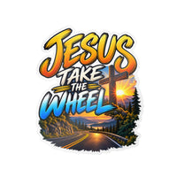 Jesus Take the Wheel – Mountain Road Christian Vinyl Sticker