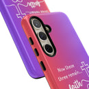 Samsung Faith, Love & Hope Gradient Phone Case — 'Now These Three Remain' Christian Protective Case