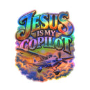 Jesus Is My Copilot – Airplane Christian Vinyl Sticker