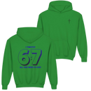 Youth Hoodie — "6:7" 1 Timothy Faith Hoodie, "All You Need Is God" Christian Sweatshirt