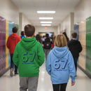 Youth Hoodie — "6:7" 1 Timothy Faith Hoodie, "All You Need Is God" Christian Sweatshirt