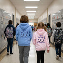 Youth Hoodie — "6:7" 1 Timothy Faith Hoodie, "All You Need Is God" Christian Sweatshirt