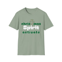Christmas Spirit Activate Christmas shirt for women men holiday shirt