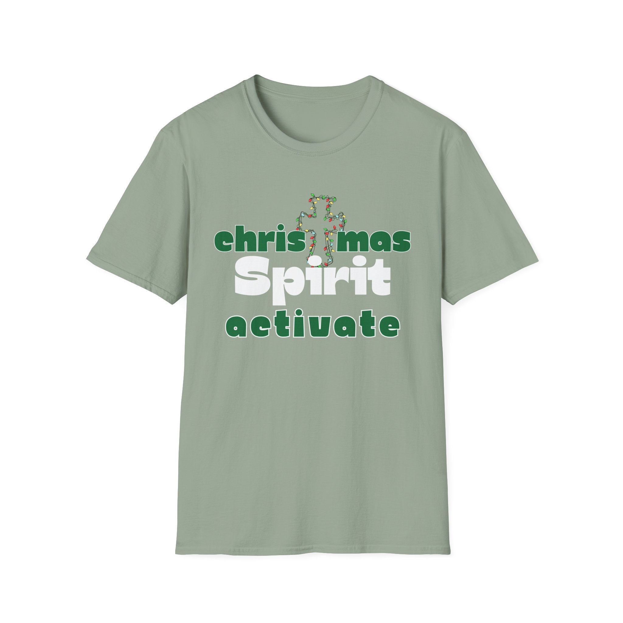 Christmas Spirit Activate Christmas shirt for women men holiday shirt
