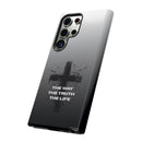 Christian Cross Phone Case — "The Way The Truth The Life" Protective Phone Cover