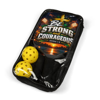 Be Strong and Courageous – Christian Pickleball Set