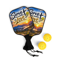 Serve One Another in Love – Christian Pickleball Set