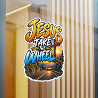 Jesus Take the Wheel – Mountain Road Christian Vinyl Sticker