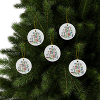 Ceramic Ornament — "Be The Light" Nativity Christmas Tree Decoration