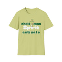 Christmas Spirit Activate Christmas shirt for women men holiday shirt