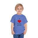 I Heart My Big Brother Short Sleeve Tee Christmas Shirt for Family