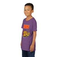 Kids 'Jesus Is My Superhero' T-Shirt — Christian Youth Tee
