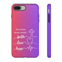 iPhone - Faith, Love & Hope Gradient Phone Case
