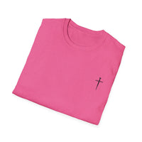 Back design - Jesus Has My Back T-Shirt — Christian Faith Cross Tee