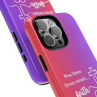 iPhone - Faith, Love & Hope Gradient Phone Case