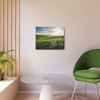 John 3:16 Faith Wall Art - Metal - Inspirational Wall Art Christian Gifts for Women Men