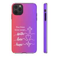 iPhone - Faith, Love & Hope Gradient Phone Case
