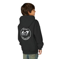 Youth Hoodie - Romans 6:7 'I Am Set Free' Christian Cross Sweatshirt Christian Hoodie for Boys