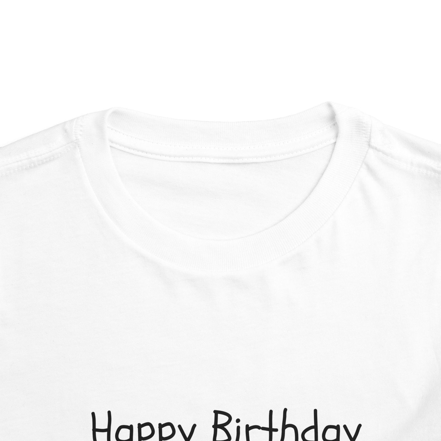 Happy Birthday Jesus Christian Christmas Shirt for Toddlers Short Sleeve Tee Christian Toddler Christmas Shirt