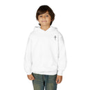 Youth Hoodie - Romans 6:7 'I Am Set Free' Christian Cross Sweatshirt Christian Hoodie for Boys