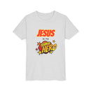 Kids 'Jesus Is My Superhero' T-Shirt — Christian Youth Tee