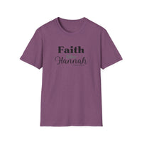 Faith Like Hannah Christian T-Shirt — Inspirational Scripture Tee (1 Samuel 1:27)