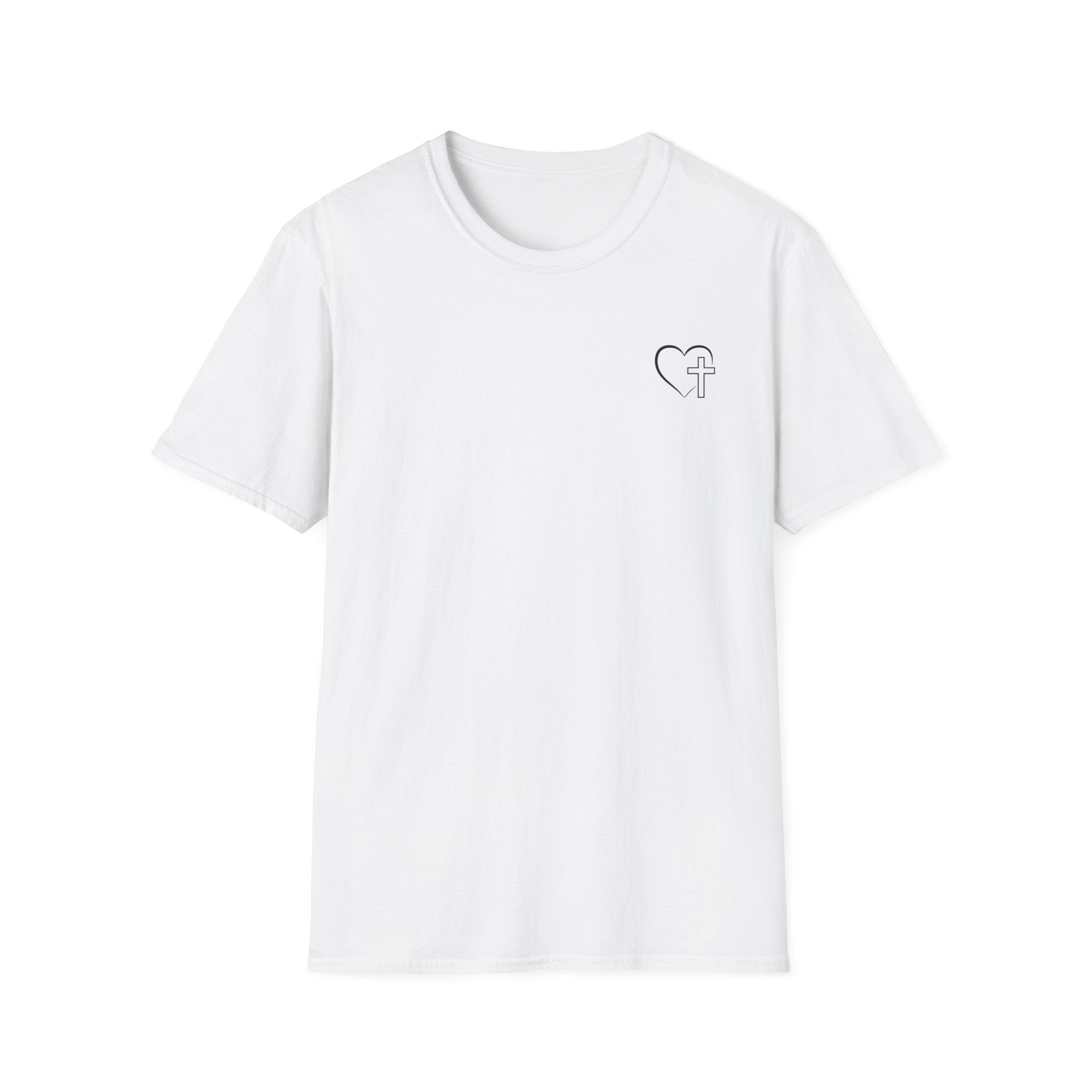 Back design - Christian T-Shirt — "Jesus Has My Back" Inspirational Faith Tee