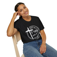Pray Over It Christian T-Shirt — Cross Faith Prayer Tee