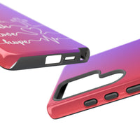 Samsung Faith, Love & Hope Gradient Phone Case — 'Now These Three Remain' Christian Protective Case