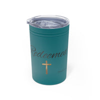 Redeemed Vacuum Insulated Tumbler | 11oz Travel Mug | Christian Gifts for Women Men | Faith Based Gifts