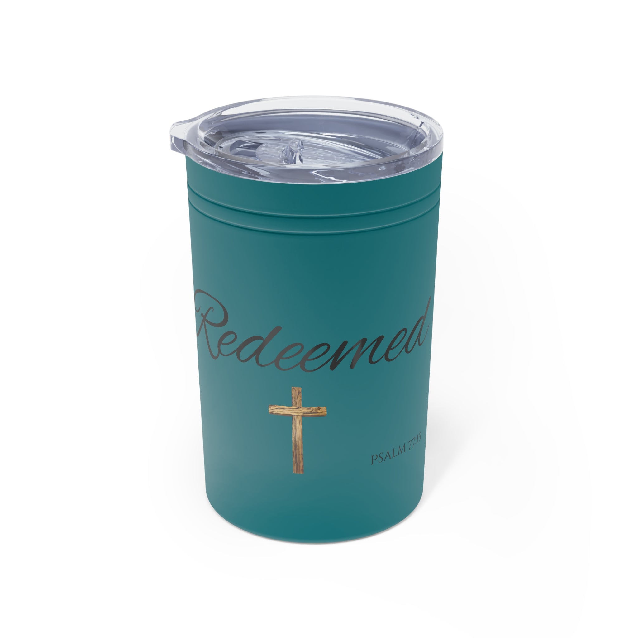 Redeemed Vacuum Insulated Tumbler | 11oz Travel Mug | Christian Gifts for Women Men | Faith Based Gifts